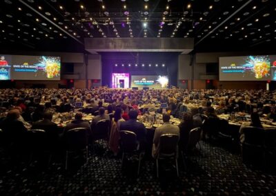 Atlanta Regional Commission State of the Region breakfast event with AV production by Innovent Technologies