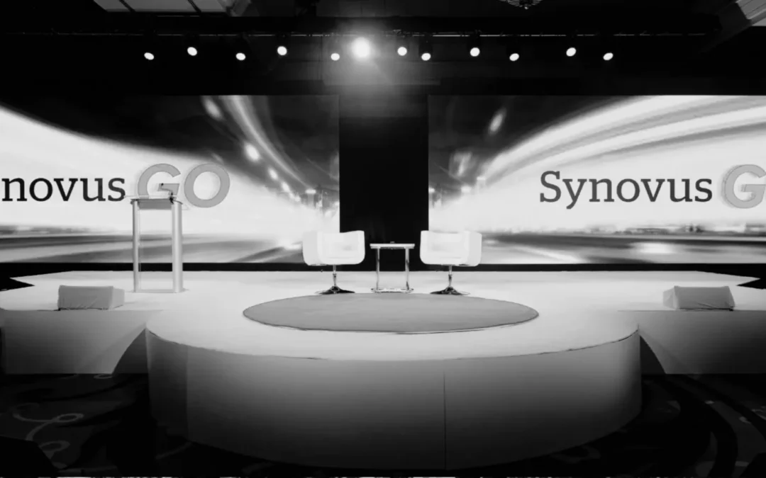 Synovus Financial Executive Meeting: Atlanta AV Production Case Study at Cobb Galleria
